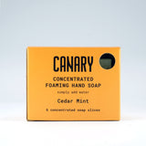 Cedar Mint Concentrated Hand Soap Refill Bars from Canary
