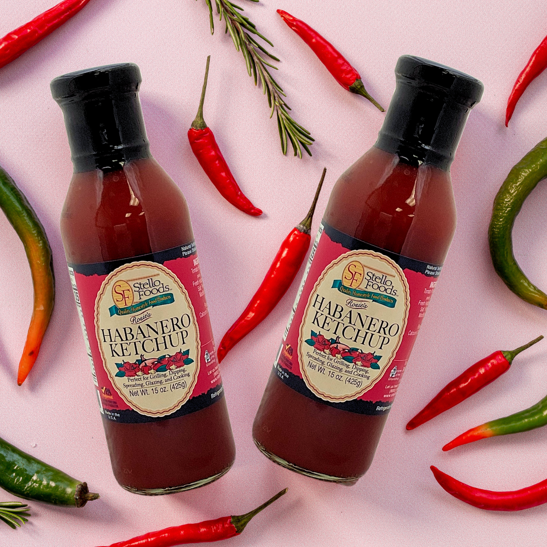Stello Foods - Rosie's Habanero Ketchup 15 oz From Stello Foods