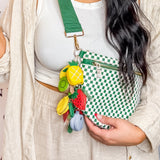 Cutie Fruit Bag Charm from Pretty Simple