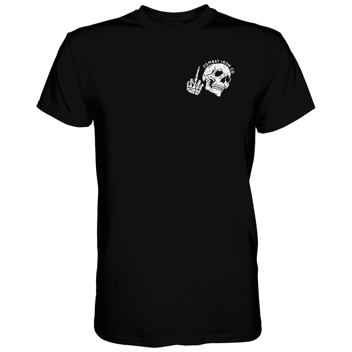 Fuck What They Think Skull Men's T-Shirt From Combat Iron Apparel