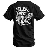 Fuck What They Think Skull Men's T-Shirt From Combat Iron Apparel