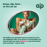 Focus & Concentration Herbal Tea, 60 Bags from Aprika Life