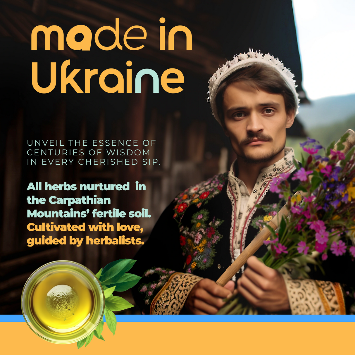 Focus & Concentration Herbal Tea, 60 Bags from Aprika Life