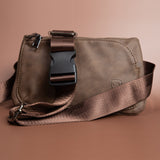 SYB Cross Body Fanny Pack - Metro Vegan Leather From Shield Your Body