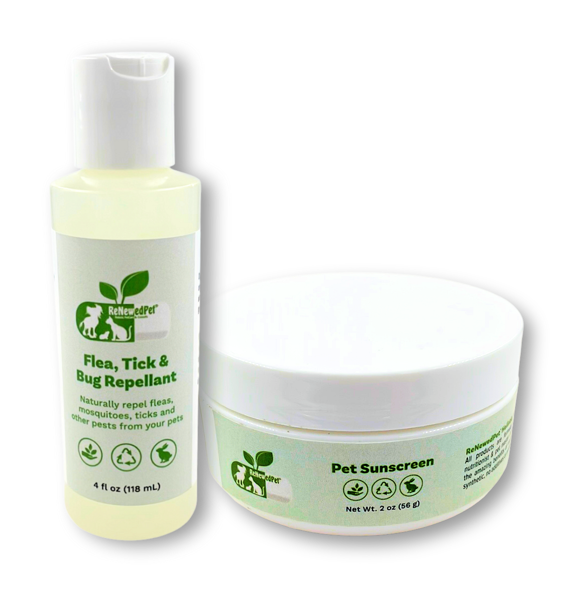 OUTDOOR SAFETY KIT/ Sunscreen & Flea/Tick/Bug Repellent from ReNewedPet