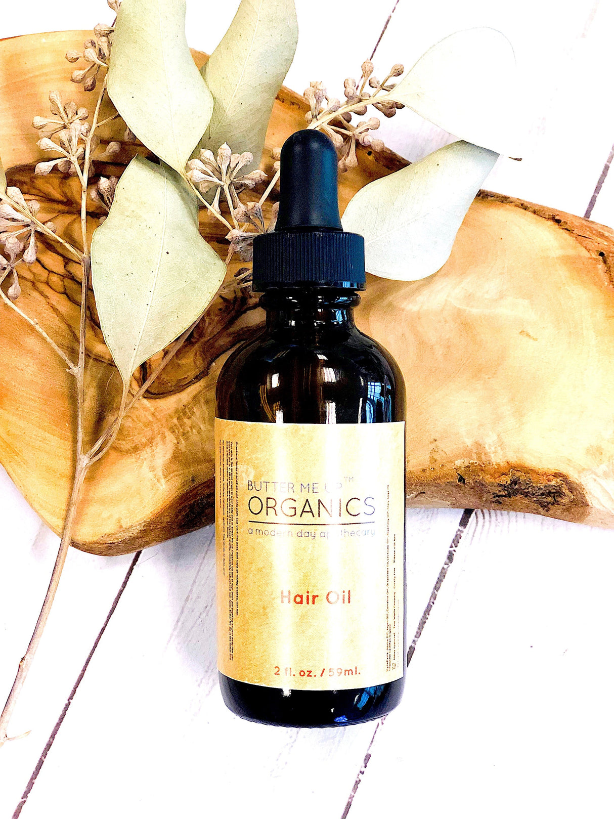 Organic Hair Oil Repair Healthy Hair from Butter Me Up Organics