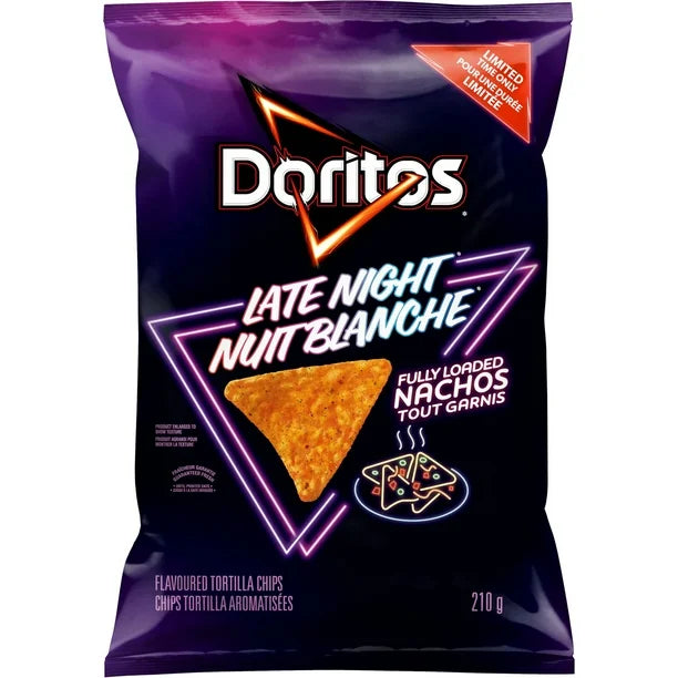 Doritos Late Night Fully Loaded Nachos (69g) Canada (6ct) from PETEZ POP WHOLESALE