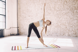 Yune Yoga Striped Yoga Mat OS76 from Yune Yoga