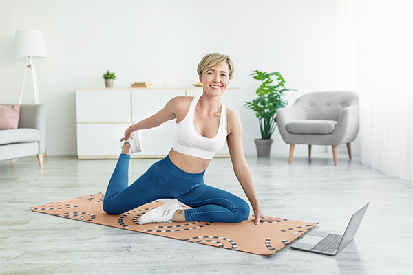 Yoga Mat | 6mm Thick | Tan | Non-Slip | Eco Friendly | Yune Yoga | CE58 from Yune Yoga