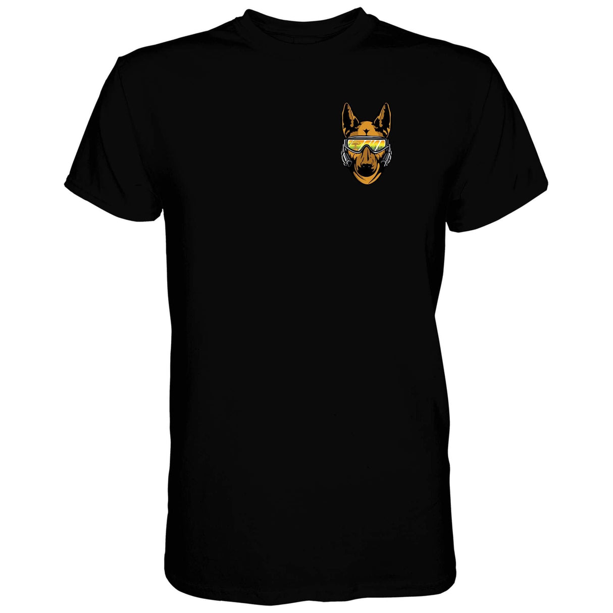 Fur Missile K9 Men's T-Shirt From Combat Iron Apparel