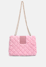 Furry Mini Sling Bag from London Rag International