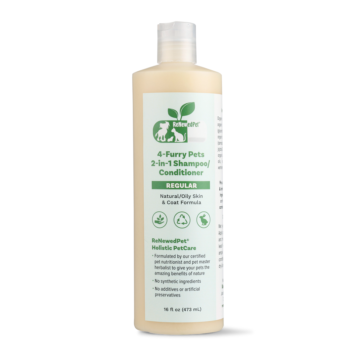 4-FURRY PETS 2-IN-1 *REGULAR SHAMPOO & CONDITIONER from ReNewedPet