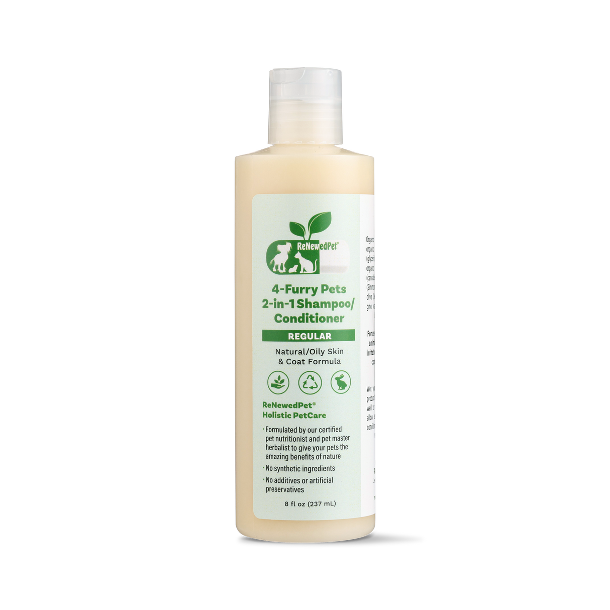 4-FURRY PETS 2-IN-1 *REGULAR SHAMPOO & CONDITIONER from ReNewedPet