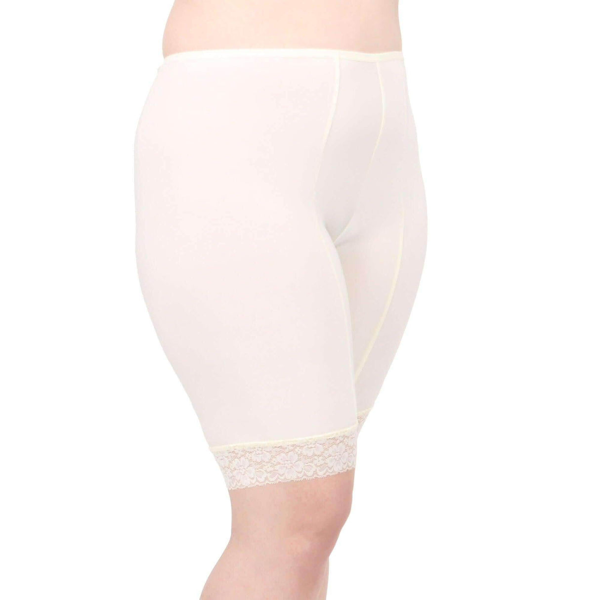Fusion Cooling Slipshort 9" | Ecru Cream from Undersummers