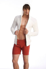 Fusion Yoga Short (Cinnabar Red) from 4-rth