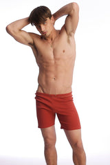 Fusion Yoga Short (Cinnabar Red) from 4-rth