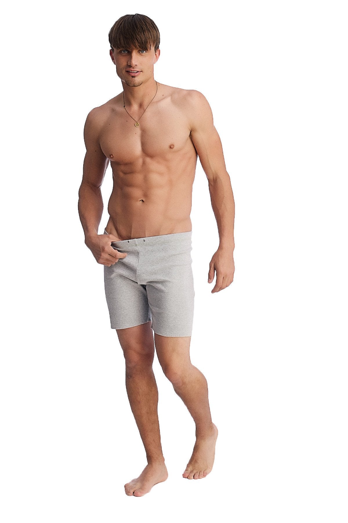 Fusion Yoga Short (Heather Grey) from 4-rth