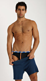 Fusion Yoga Short (Royal Blue)