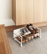 Rolling Shoe Rack (9" H)  - Steel from Yamazaki Home