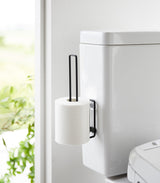 Traceless Adhesive Toilet Paper Holder - Steel from Yamazaki Home