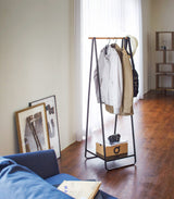 Coat Rack with Shelf (55" H)  - Steel from Yamazaki Home