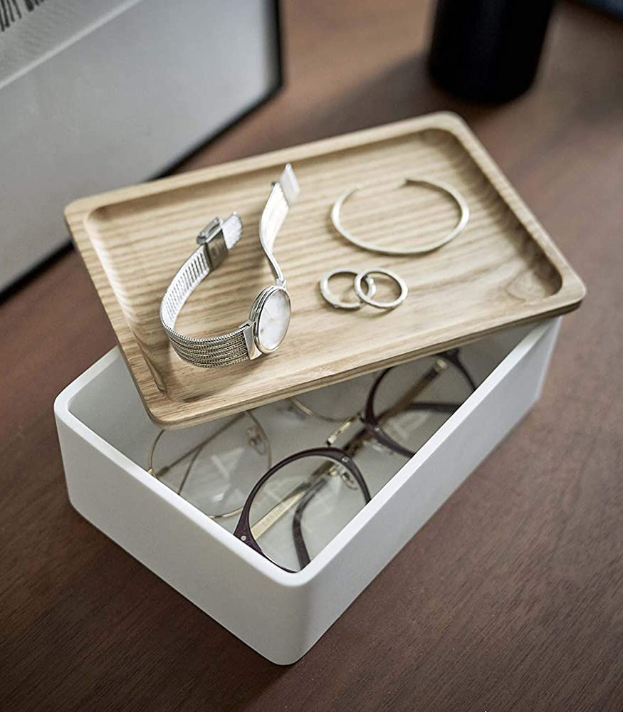Accessory Box - Polystone from Yamazaki Home