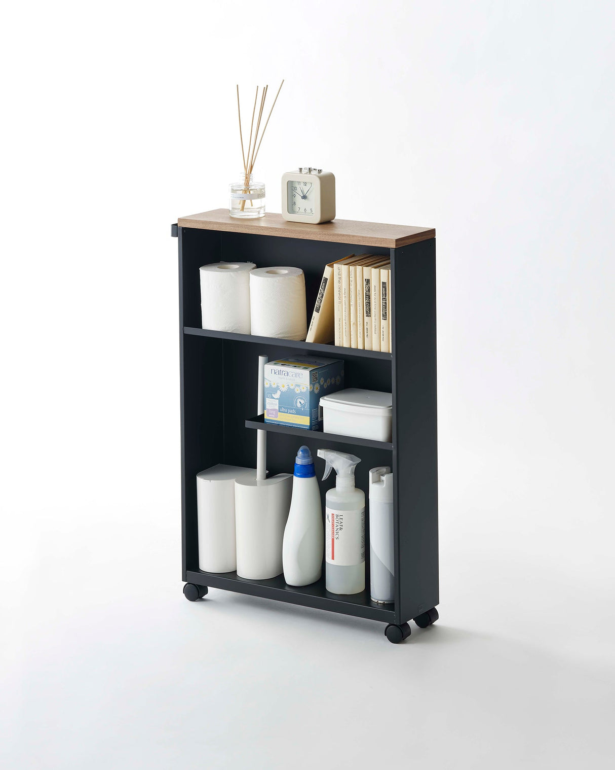 Rolling Storage Cart (27" H)  - Steel from Yamazaki Home
