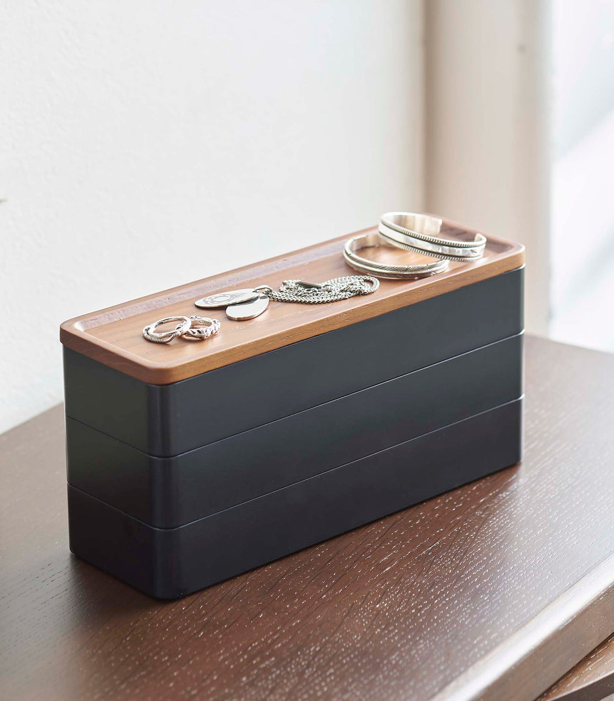 Stacking Accessories or Watches Case - Two Styles from Yamazaki Home