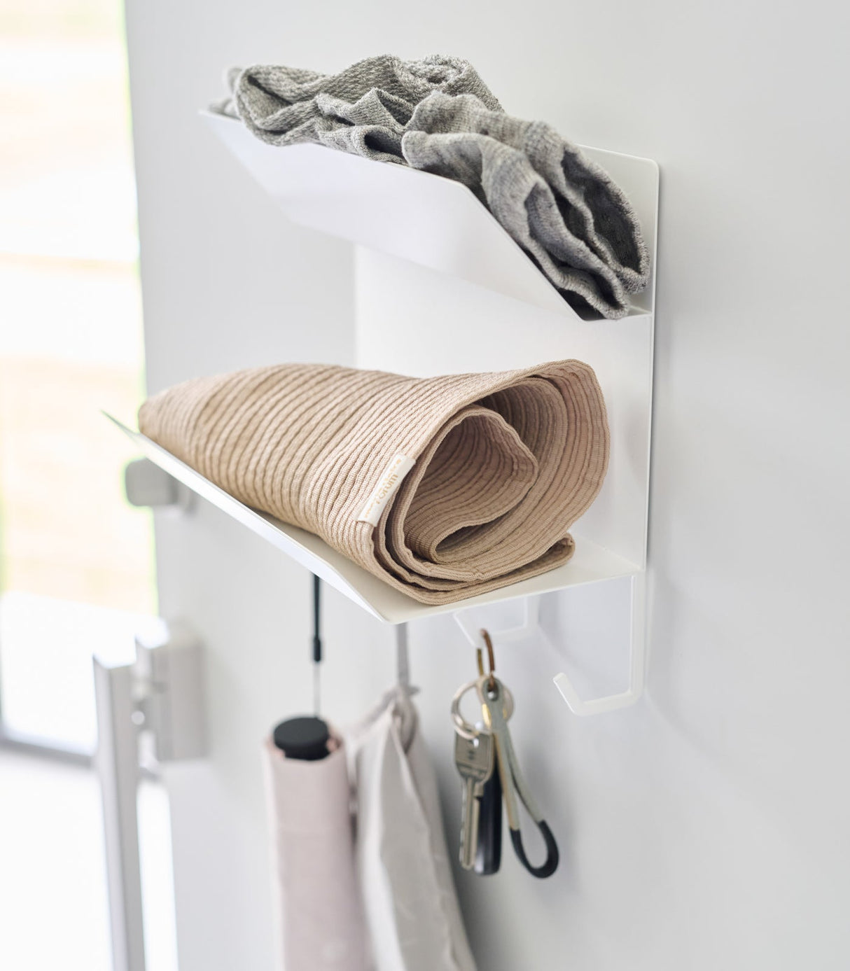 Magnetic Entryway Rack - Steel from Yamazaki Home