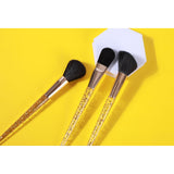 Gold Flakes 3 piece Brush Set from Prolux Cosmetics