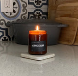 Mahogany Musk Candle from Pretty Honest Candles