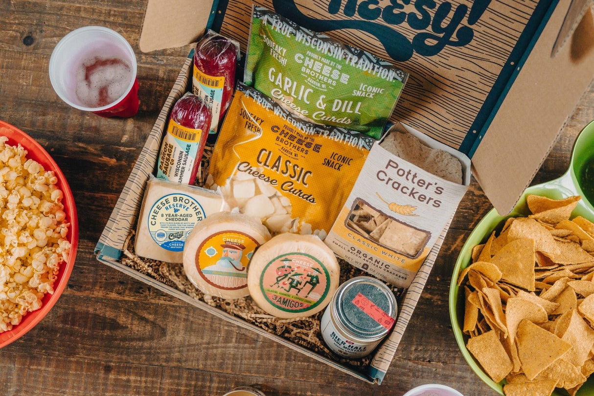 Deluxe Game Day Essentials Gift Pack from Cheese Brothers, Inc.