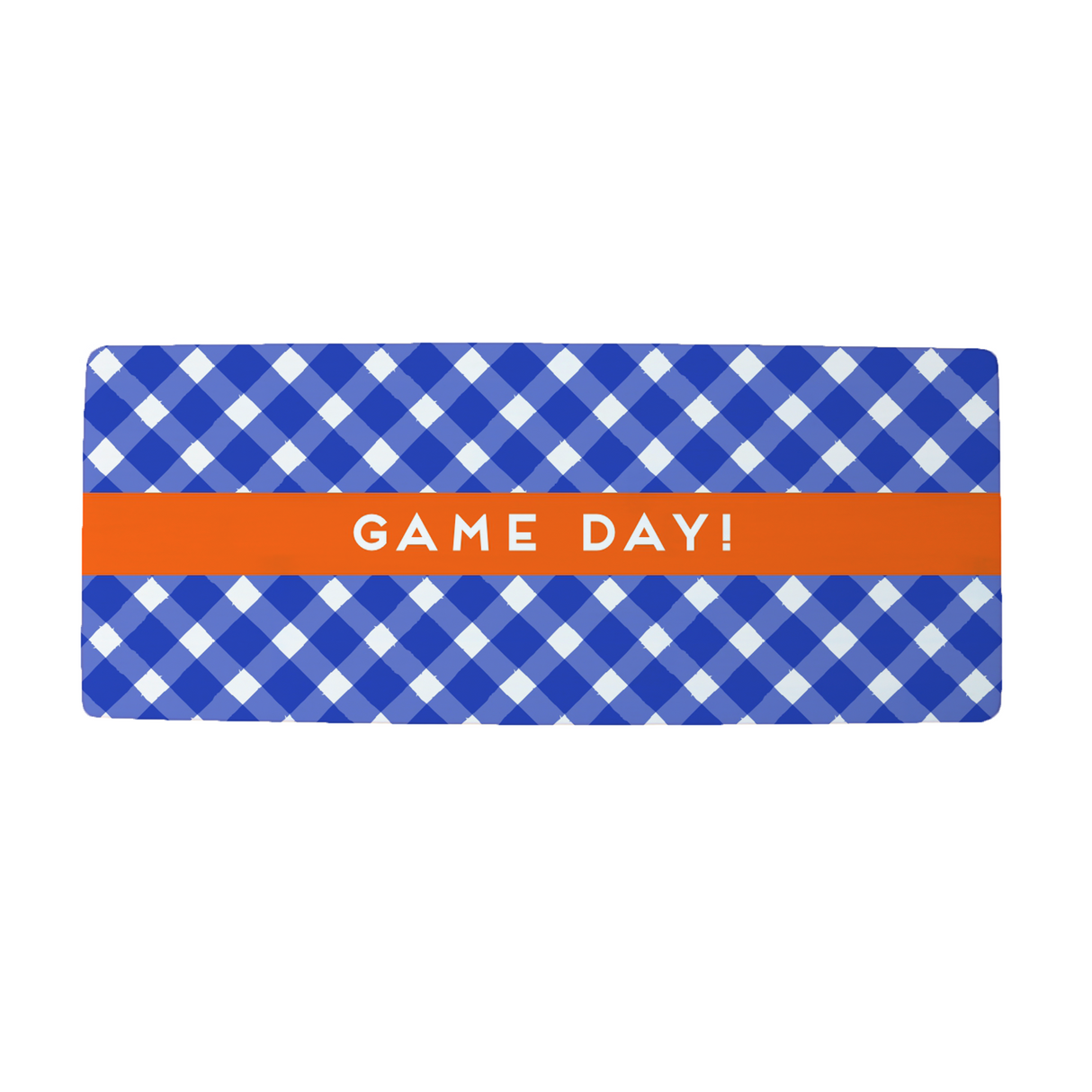 Long Serving Board - Game Day! Royal/Orange from CB Studio