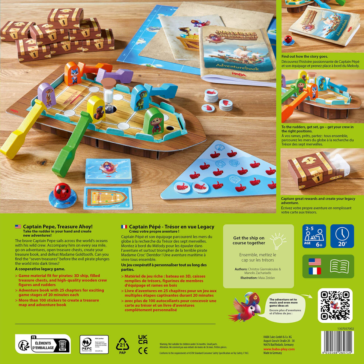 Capt'n Pepe: Treasure Ahoy! from HABA USA