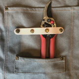 Gardening Apron - Waxed Canvas Apron with Pockets From The Celtic Farm