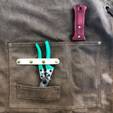 Gardening Apron - Waxed Canvas Apron with Pockets From The Celtic Farm