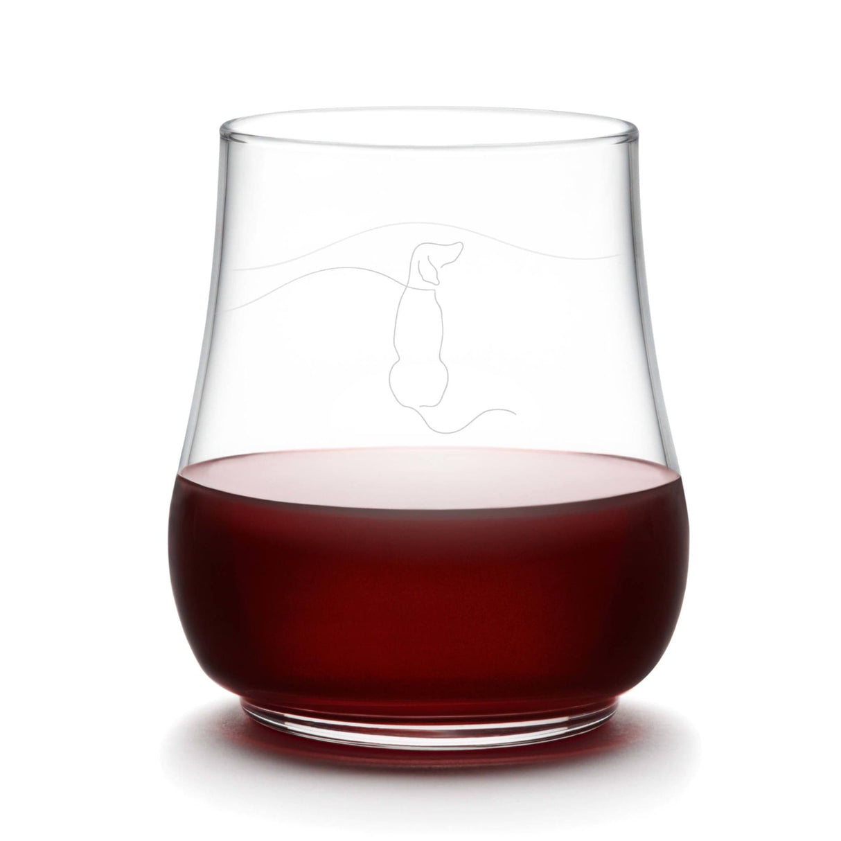 Libbey Modern Pets Woof All-Purpose Glasses, 17-ounce, Set of 4 from Libbey