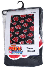 Naruto Shippuden Anti Leaf Clouds Akatsuki Throw Blanket 50in By 60in From Your Favorite T Shirts