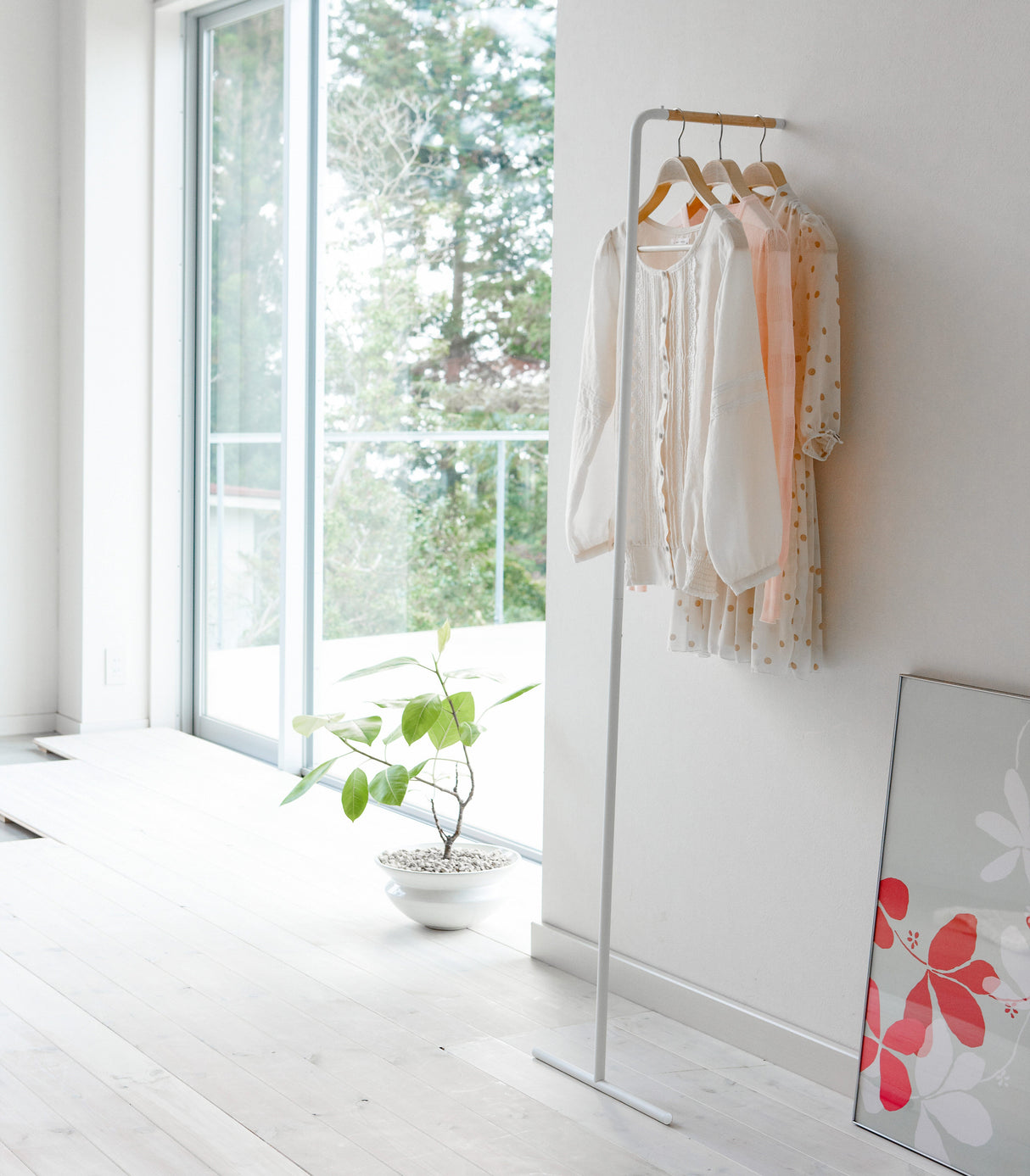 Leaning Coat Rack (63" H)  - Steel from Yamazaki Home