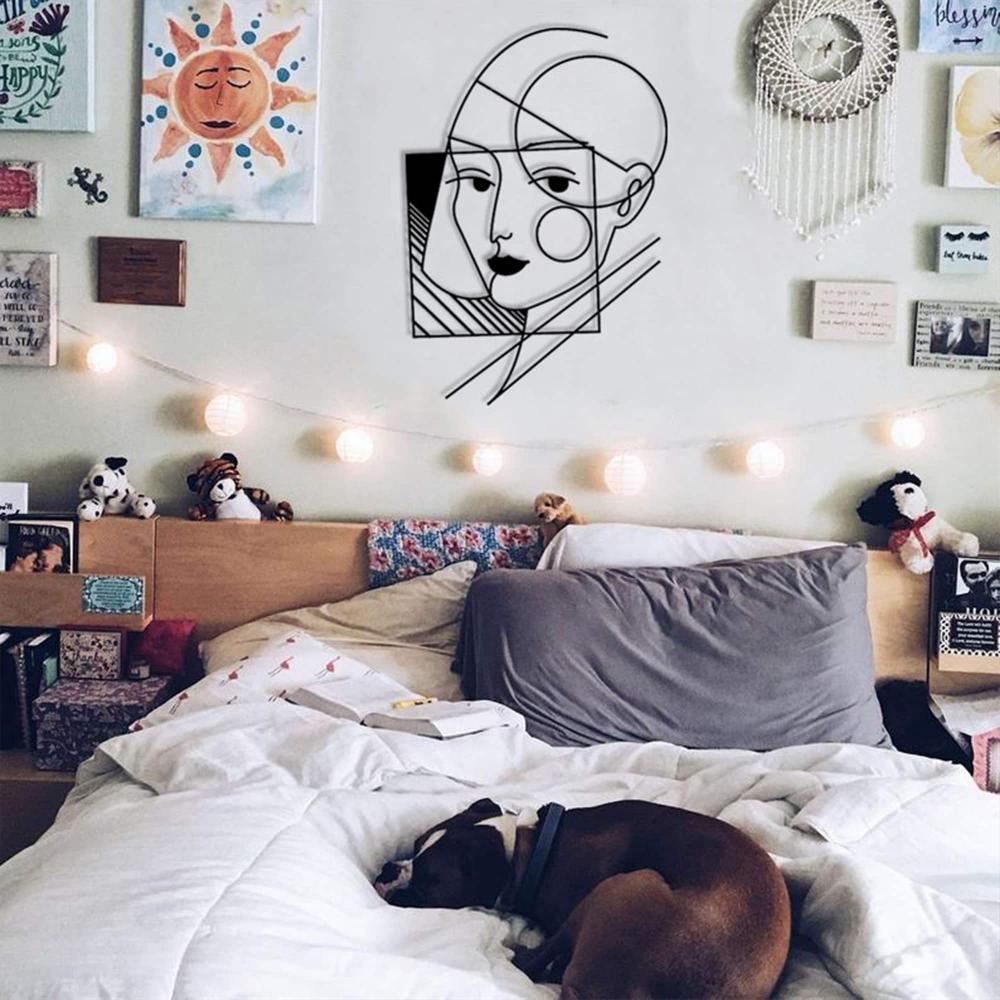 Geometric Lady Wall Art from VITAHOME DESIGN LLC