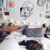 Geometric Lady Wall Art from VITAHOME DESIGN LLC