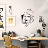 Geometric Lady Wall Art from VITAHOME DESIGN LLC