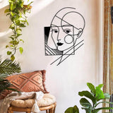 Geometric Lady Wall Art from VITAHOME DESIGN LLC