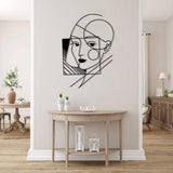 Geometric Lady Wall Art from VITAHOME DESIGN LLC