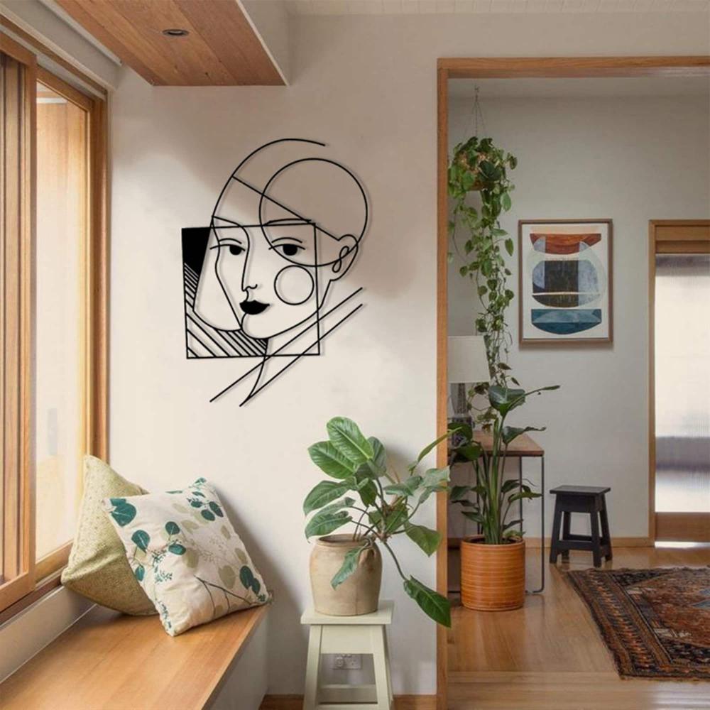 Geometric Lady Wall Art from VITAHOME DESIGN LLC