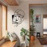 Geometric Lady Wall Art from VITAHOME DESIGN LLC