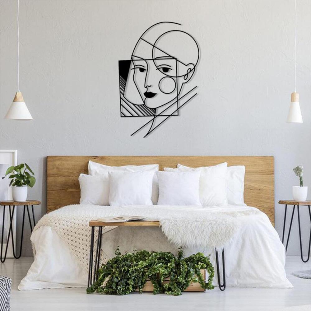 Geometric Lady Wall Art from VITAHOME DESIGN LLC