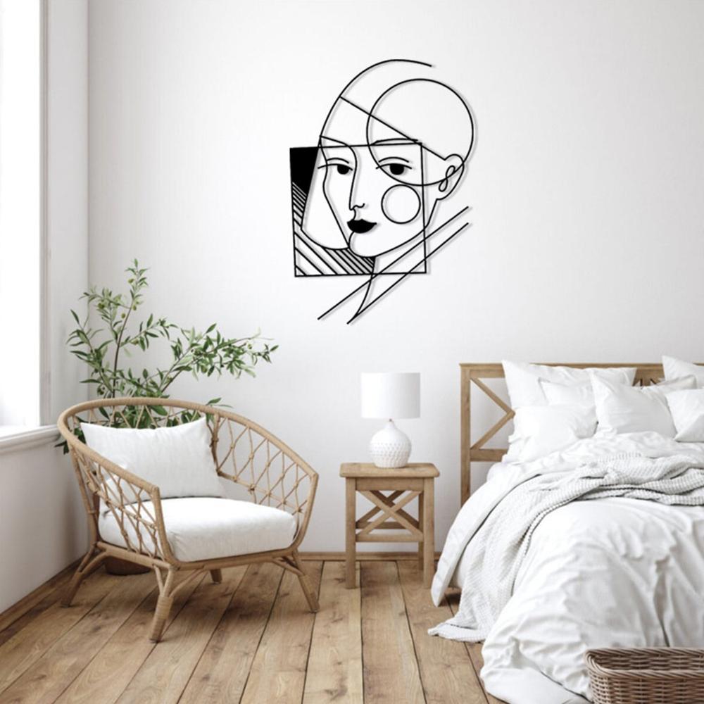 Geometric Lady Wall Art from VITAHOME DESIGN LLC