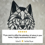 Alpha Wolf Metal Wall Art from VITAHOME DESIGN LLC