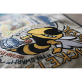 Georgia Tech Collegiate Hand-Embroidered Pillow from Quirks!
